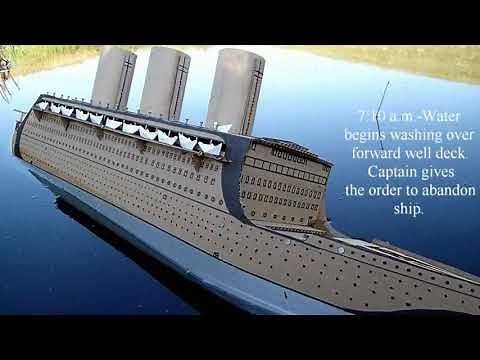 Cardboard Ship Sinking Disaster