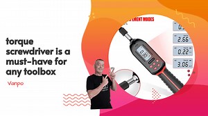 Watch The vanpo torque screwdriver is a must-have for any toolbox on Amazon Live