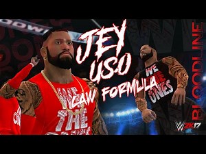 WWE 2K17 - JEY USO MAIN EVENT CAW FORMULA - PS3/XBOX360