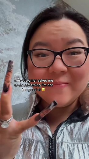 How did I do? 🥹😭😅 Order custom nails at pampernailgallery.com #pressonnails #frozen #frozen2 #anna #elsa #disneyprincess #olaf #sven #nails #nailart #pressons | Vivian Xue