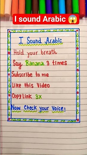 I sound Arabic 😭 #writing #like #subscribe #enjoy #fun #youtubeshorts #bts