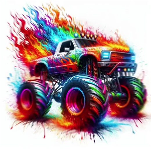 Monster Trucks 5 Png Pack High Quality Sublimation Printing Monster Truck Clipart T-shirt PNG Design 4x4 Truck Png Design Offroad Monster - Etsy