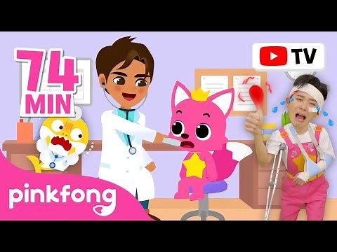 [Best of the Best] 🩹Hospital Play with Pinkfong | Boo Boo Song | Healthy Habit | Pinkfong Official