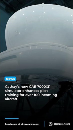 Cathay Pacific Unveils Advanced A320neo Flight Simulator