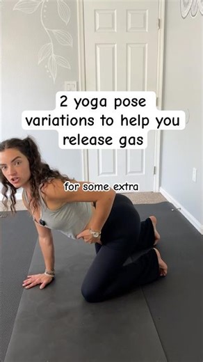 2 NEW yoga poses to make you fart! #shorts