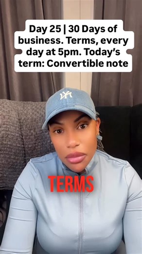Just ask | So what’s a convertible note? It’s a way investors put money into your company now, in exchange for equity later. It’s basically a loan... | Instagram
