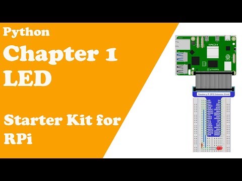 Python - Chapter 1 LED - Raspberry Pi Starter Kit