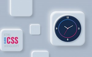 使用CSS实现一个带动画的3D时钟