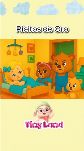 Ricitos de Oro 👧✨ | Los Tres Osos 🐻 | Cuento Infantil Corto | Canciónes Infantiles