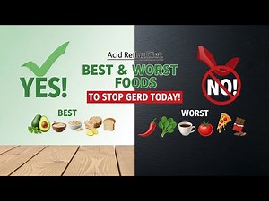 Acid Reflux Diet: The BEST & WORST Foods to STOP GERD Today!