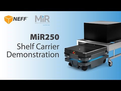 MiR250 Shelf Carrier Demonstation