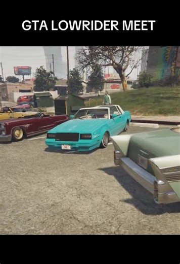 GTA lowrider car meet #gta #gtaonline #fyp