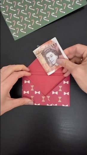 How to Fold Easy Origami Money Envelope (Traditional) #Shorts