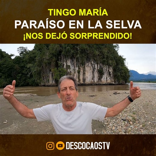 Llegamos a Tingo María, mas conocida como la ciudad de la Bella Durmiente, un lugar que nos dejó encantados e hizo que alarguemos nuestra estadía aquí, por lo magnifico que es. Tingo María tiene 150 atractivos turísticos y todos bastante cerca, el clima es excelente y su gente 10/10. ¡Amamos Tingo María! | Descocaostv