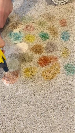 Satisfying Carpet Stain Removal Video