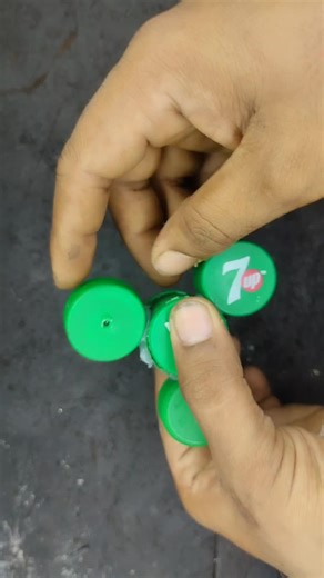 How to make spinner with bottle cap | How to make spinner #tiktok #toy #spinner