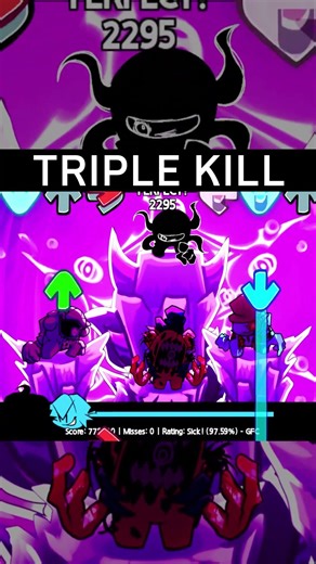 Triple Kill Triple Trouble but IMPOSTER #fnf #animation #fnfanimation