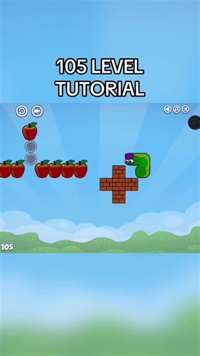 Apple Worm Level 105 Tutorial Guide