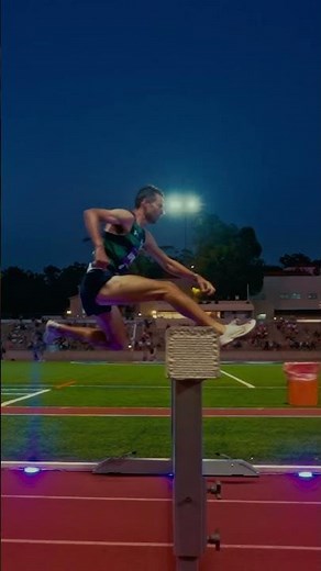 A steeplechase is an obstacle race in track and field