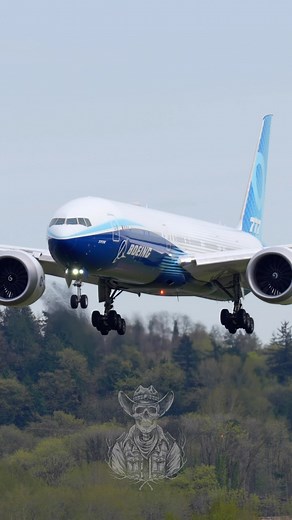 Boeing Company 777-9X Landing On 32L Boeing Company Boeing 777-9 N779XX KBFI - KBFI 4/9/25 #boeing777lovers #7779x #boeing777 #b777lovers #boeing777x #boeing #boeinglovers #aviation #aviationdaily #avgeek #avgeeks #aviation4u #reels @boeing @boeing777xinsider @b777xlovers | DFWspotter
