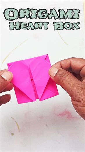 💕 Surprise Someone with This Origami Heart Box!