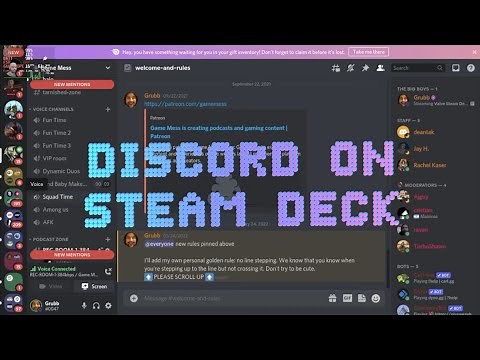 Steam Deck: How to run Discord on SteamOS