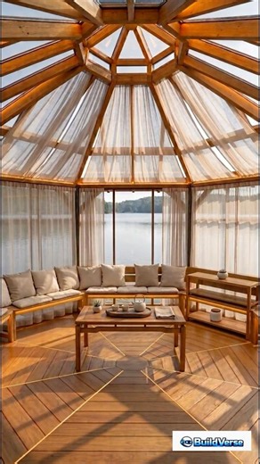 I Built a Glass Tea House on a Tiny Island