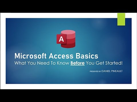 Microsoft Access - What You Need To Know Before You Get Started