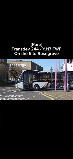[Rare] Transdev 244 - YJ17 FWF on the 5 to Rosegrove! #shorts #bus #uk #viral