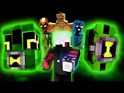 ULTIMATRIX, RECALIBRATED OMNITRIX AND MORE?! - Minecraft Alien Evolution Addon