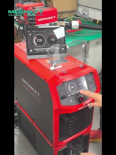 A closer look at the #MEGMEET #RDT (Retract Droplet Transfer) welding process.