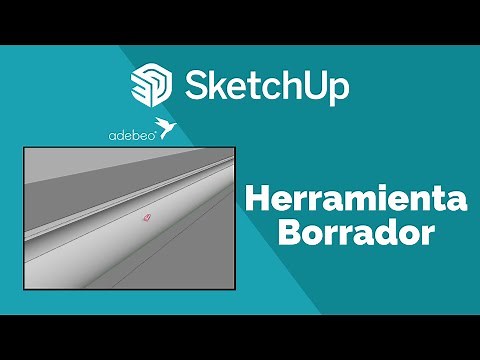 13 Tutorial Sketchup: Herramienta Borrador
