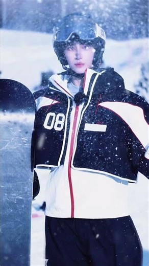 Liu Yu in the Snow ❄️ #liuyu