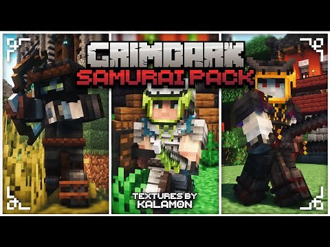 Grimdark Samurai 2.0: EPIC Minecraft Weapon & Armor Textures