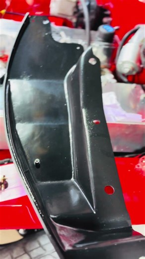 Plastic splash guards on a Valiant? Really?