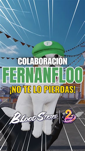 Colaboración con Fernanfloo en Blood Strike