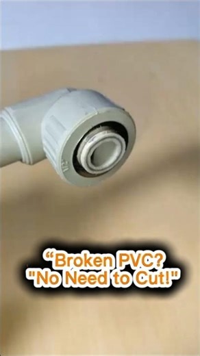 How to Remove a Broken PVC Pipe Joint Using a Heated Drill Wrench – Simple & Effective Trick! #diy
