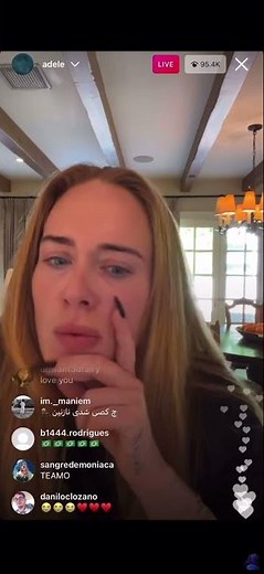 Adele: “what would you do if when you ok so he said yes would go”