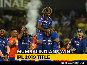 Mumbai Indians Beat Chennai Super Kings By 1 Run, Win 4th IPL Title