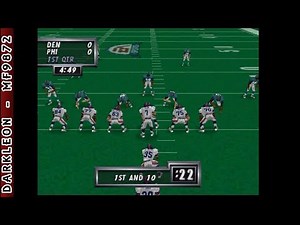 Nintendo 64 - Madden Football 64 © 1997 EA Sports - Gameplay