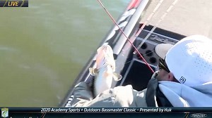 LIVE: Cherry boats first keeper - Bassmaster