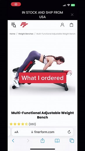 Upgrade Your Home Gym with Finer Form Weight Bench | Fully Adjustable Multi Functional Bench