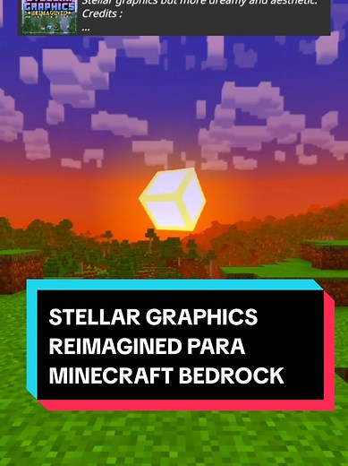 Stellar Graphics Reimaginados para Minecraft Bedrock