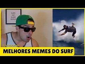 OS MELHORES MEMES DO SURF | SURF REACT