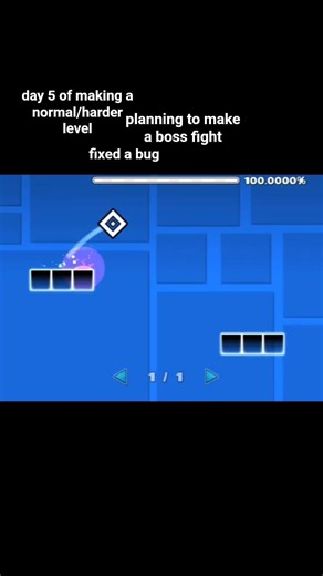 day five of making event horizon #geometrydash #gd #minatureart