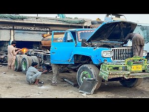 How to prepare an old rusty truck / The truck that other countries scrap