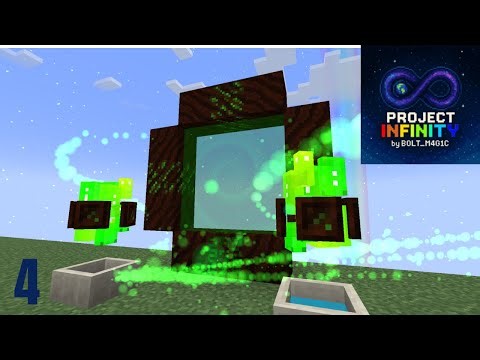Project Infinity 0.1 Skyblock Part 4