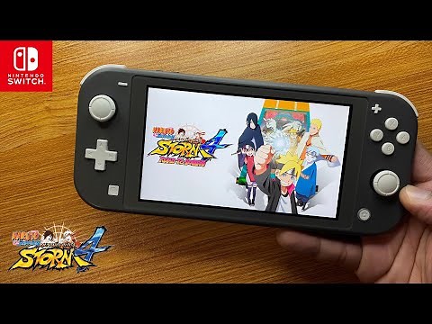 Naruto Shippuden: Ultimate Ninja Storm 4 Road To Boruto Nintendo Switch Lite Gameplay
