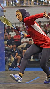 WOW 💥👏 A fantastic boast winner from Iran’s @fereshte_eghtedari against World No.6 Satomi Watanabe 🇮🇷🙌 📺 WORLDSQUASH.TV and partners | World Squash Federation