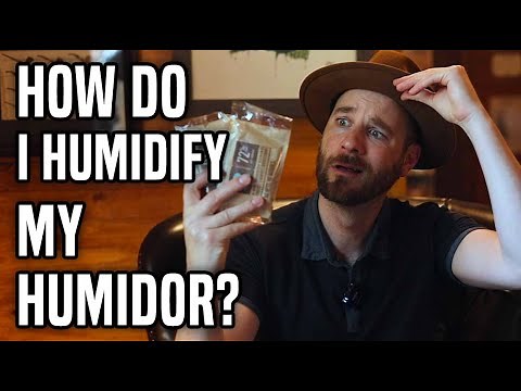 How Do I Humidify My Humidor?